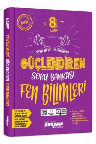 8. Sınıf Güçlendiren Fen Bilimleri Soru Bankası Ankara Yayınları - Gama Yayınları