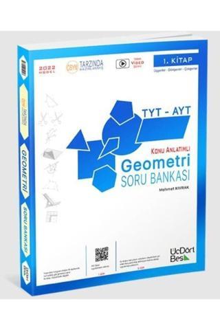 2022 Tyt - Ayt Geometri Soru Bankası Video Çözümlü Üç Dört Beş Yayınları - Tonguç Akademi