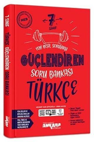 Ankara Güçlendiren 7. Sınıf Türkçe Soru Bankası - Karekök Eğitim Yayınları