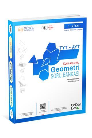 Tyt-ayt Geometri Soru Bankası (1. KİTAP) 2023 Yeni Baskı - Üç Dört Beş Yayınları