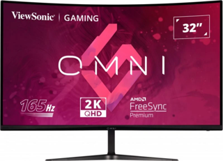 ViewSonic 31.5" VA VX3218C-2K 1MS 165HZ HDMI-DP KAVISLI GAMING MONİTÖ