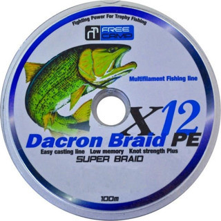 FreeCamp Dakron 12 Braid 100m 0.45mm Olta Misinası