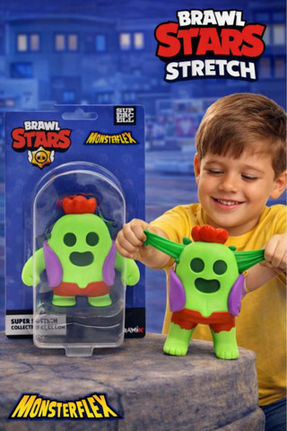 Brawl Stars Monster Flex Super Stretch Figür - Spike