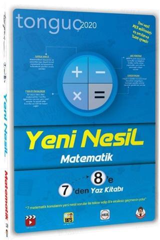 Yeni Nesil Matematik 7'den 8'e Soru Bankası (7 VE 8.SINIF) - Tonguç Yayınları