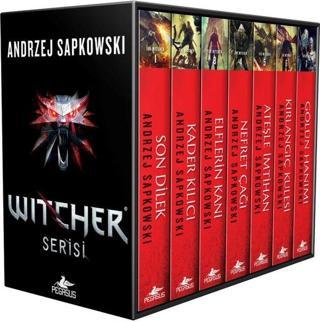 The Witcher Serisi Kutulu Özel Seti - 7 Kitap Takım - Andrzej Sapkowski - Pegasus Yayinevi