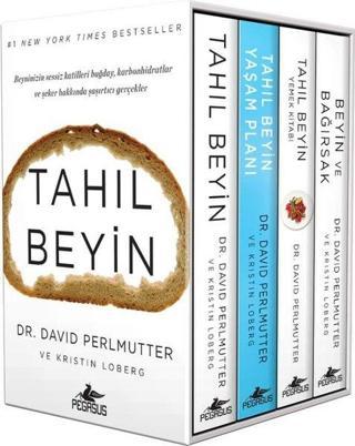 Tahıl Beyin Kutulu Özel Seti - 4 Kitap Takım - David Perlmutter - Pegasus Yayınevi