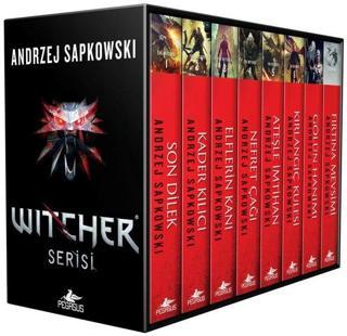 The Witcher Serisi Kutulu Özel Seti - 8 Kitap Takım - Andrzej Sapkowski - Pegasus Yayınevi