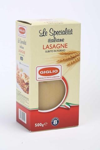 Giglio Sirius Lazanya ( Lasagne Di Semola ) 500 gr.