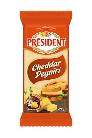 President Presıdent Cheddar Peyniri 220 gr.