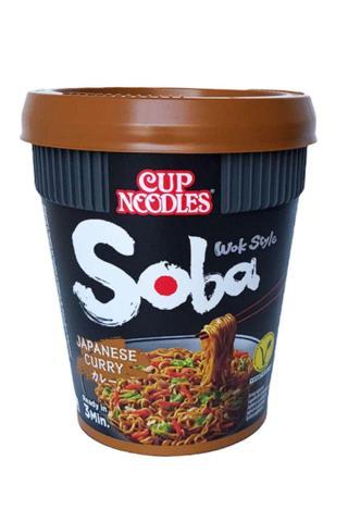 Ülker Nıssın Soba Cup Japanese Curry 90 gr. x Tekli Set Japon Nooudle Köri Kupası Instant Noodles