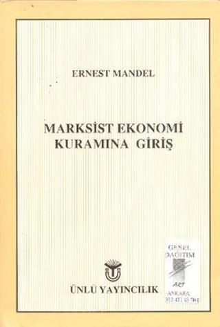 Marksist Ekonomi Kuramına Giriş