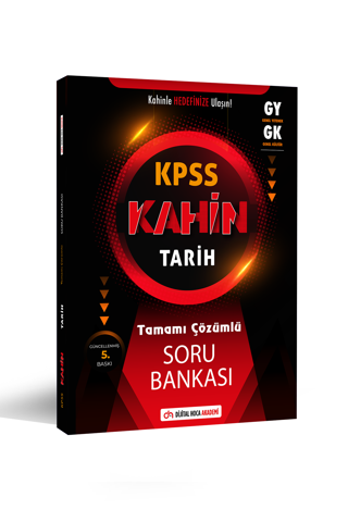 KPSS 2024 Genel Kültür Kahin Tarih Tamamı Çözümlü Soru Bankası Dijital Hoca Akademi - Dijital Hoca Akademi