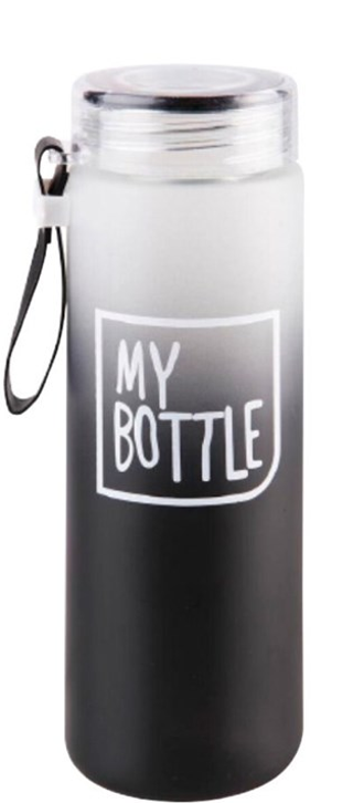 My Bottle Siyah  Cam Matara 420 ML