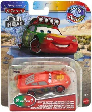 Disney Cars Cars Renk Değiştiren Araçlar HMD70 - Cryptid Buster Lightning McQueen