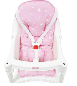 Sevi Bebe 150.2 Bebek Mama Sandalyesi Minderi Pembe Yıldız