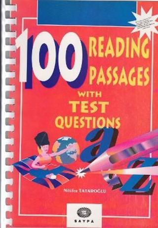 100 Reading Passages With Test Questions - Nilüfer Tataroğlu - Saypa Yayın Dağıtım