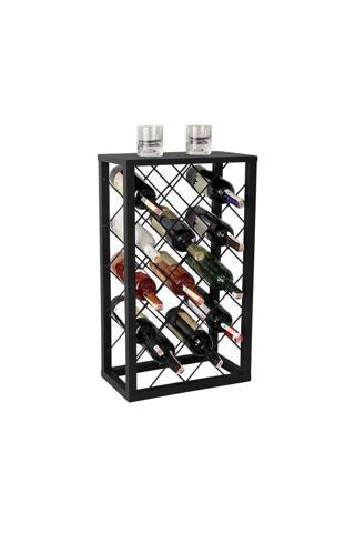 Weblonya Metal Şaraplık Şarap Standı Metal Stand 6007