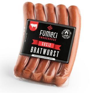 Fümeci Smokehouse Bratwurst Sosis 450-500 g ℮