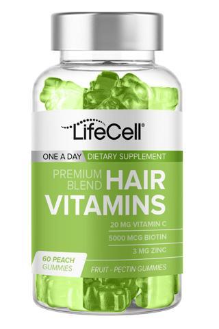 Lifecell Hair Vitamins Vitamin C Biotin Zinc - Saç Vitamini - Takviye Edici Gıda