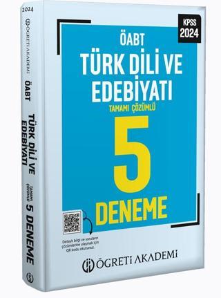 2024 ÖABT Türk Dili ve Edebiyatı Öğretmenliği 5 Deneme Çözümlü - Öğreti Akademi