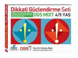 Dikkati Güçlendirme Seti Mixt 4 - 5 Yaş - Osman Abalı - Adeda