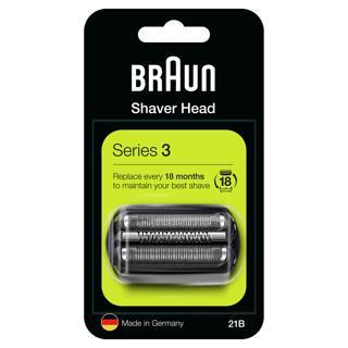 Braun Series 3 21B Tıraş Makinesi Yedek Başlığı - Siyah