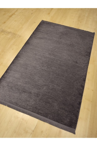 Makroser Sultan 33 Antrasit Viskon Dokulu Kilim
