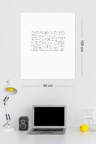 Pi Papers Akıllı Kağıt - 60x100 Cm Beyaz, 2 Adet Statik Tutunan Yazılıp Silinebilen Yazı Tahtası Ve Pano
