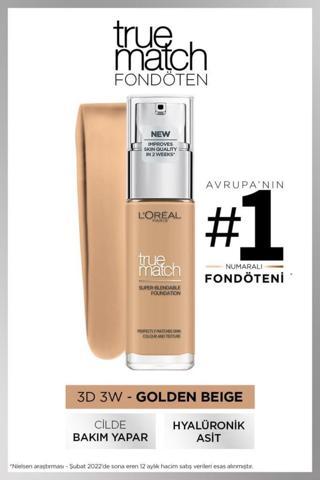 L'Oréal Paris LPMUFDT TRUE MATCH 3D3W BEİGE D