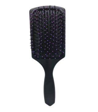 BO HUA SALON AB-05-25 KARE SİYAH SAÇ FIRÇASI - TARAK (4887)