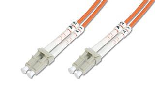 Beek LC-LC Fiber Optik Patch Kablo, Multimode OM 1 62.5/125 Duplex, 3.0mm, LSZH, 2 metre