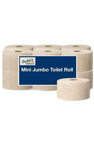Select Nature Yeni Nesil Mini Jumbo Tuvalet Kağıdı 12 Adet