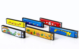 Desenli Metal Mızıka Liv588