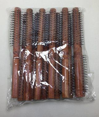 pilelistore RD-557 Koyu Ahşap Renk Saç Fırçası Tarak