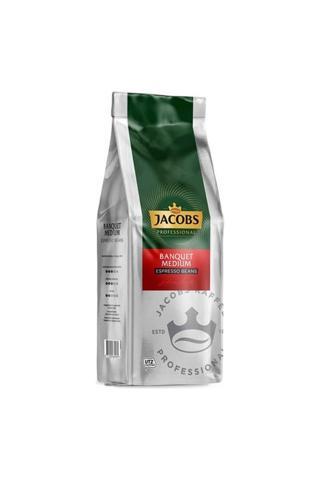 Jacobs Banquet Medium Espresso Beans Çekirdek Kahve 1 Kg Tekli Paket