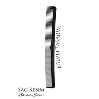 Turk Berber Kuaför Saç Kesim Tarağı Karbon Nano Absolute Professional