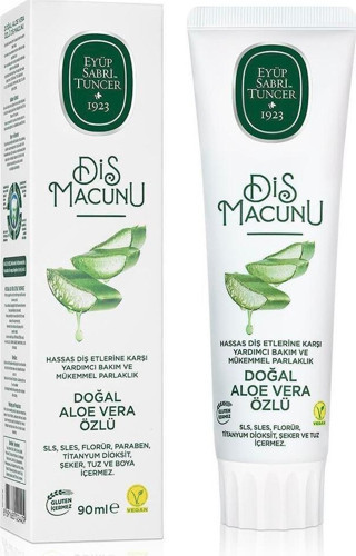 Eyüp Sabri Tuncer Doğal Aloe Vera Özlü Diş Macunu 90 Ml