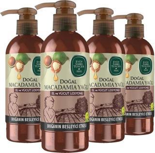 Eyüp Sabri Tuncer Doğal Macadamia Yağlı El Ve Vücut Losyonu 250 Ml X 4