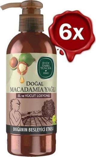 Eyüp Sabri Tuncer Doğal Macadamia Yağlı El Ve Vücut Losyonu 250 Ml X 6