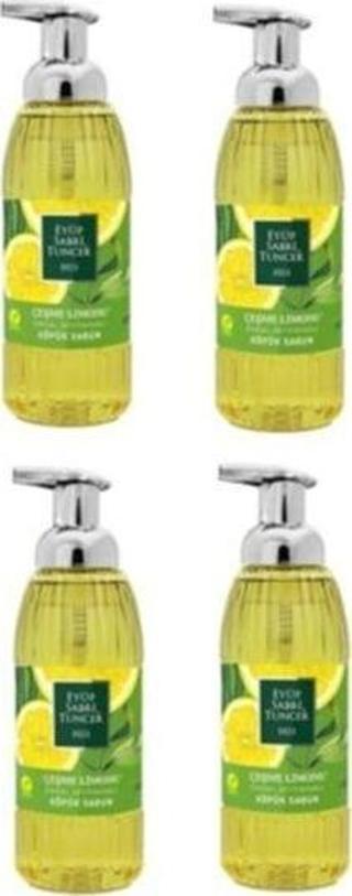 Eyüp Sabri Tuncer Zeytinyağlı Çeşme Limonu Köpük Sabun 500 Ml X 4