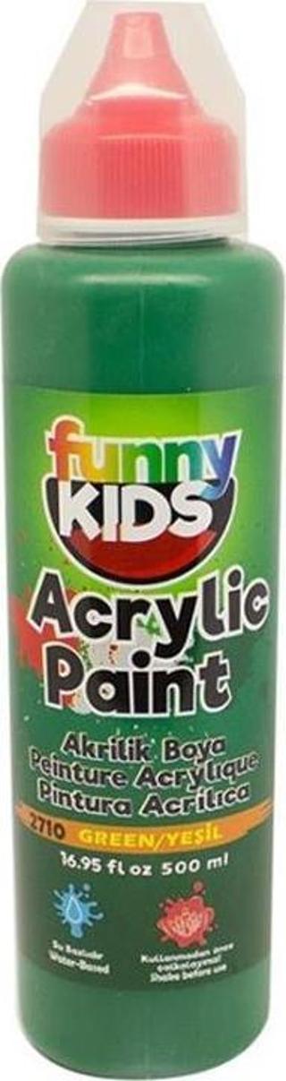 Funny Kids Akrilik Boya Yeşil 500 cc