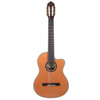 Valencia VC774TCE Elektro Klasik Gitar (İnce Kasa) | Thin Body - Masif Kapak - Ekolayzırlı