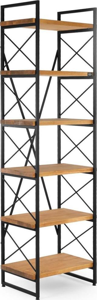 T.Concept Florawood Ahşap 6 Raflı Kitaplık