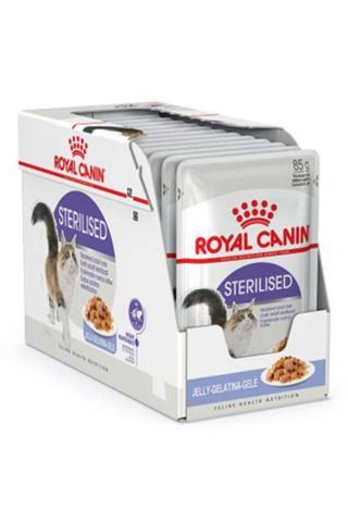 Royal Canin Sterilised Jelly Kısırlaştırılmış Kedi Konservesi 12 Adet
