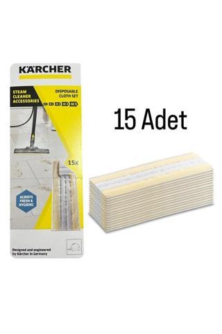 Karcher Sc Serisi Için Tek Kullanımlık 15 Adet Bez Sc1 Sc2 Sc3 Sc4 Sc5 Tüm Easyfix Ve Delüx Modeller