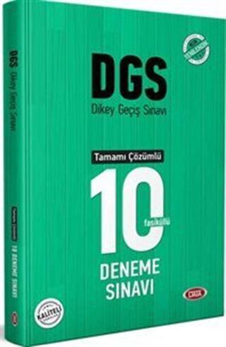 DGS Tamamı Çözümlü 10 Deneme Sınavı Data Yayınları
