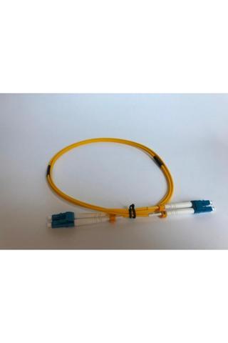 Fiber Optik Patch Kablo LC/LC Dubleks SM 1,5mt Patch Cord Sarı