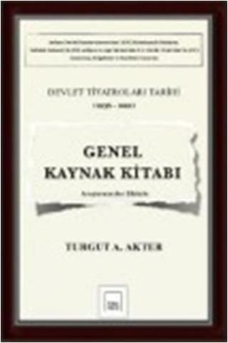 Genel Kaynak Kitabı - Turgut A. Akter - Mitos Boyut Yayınları