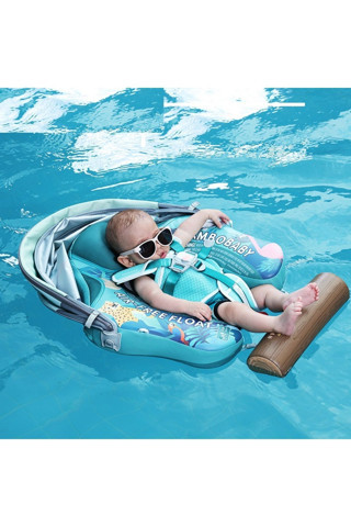 Schulzz Mambobaby Bebekler Için Renkli Güneş Korumalı Emniyet Kilitli Güvenli Çocuk Yüzme Can