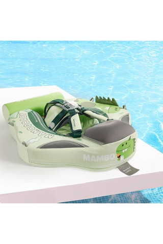 Schulzz Mambobaby Bebekler Için Güneş Korumalı Upf50 Gölgelikli Emniyet Kilitli Güvenli Çocuk Yüzme Simidi